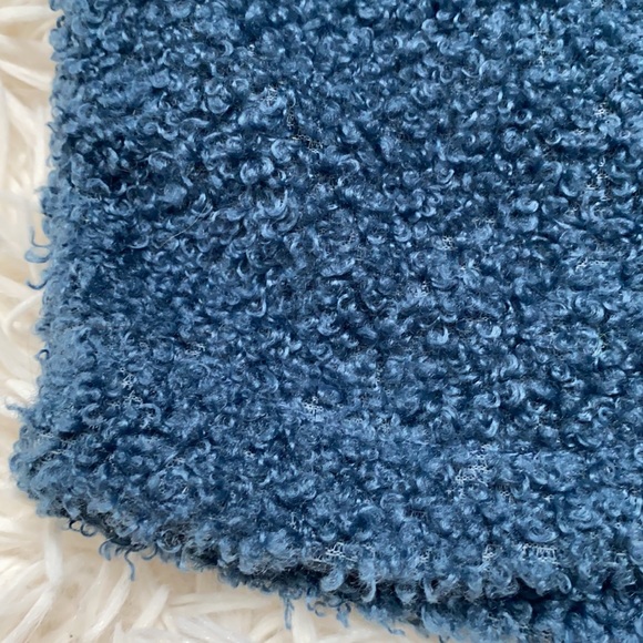 LaMode Fleece Zip Neck Pullover 💗 Blue - Picture 12 of 15